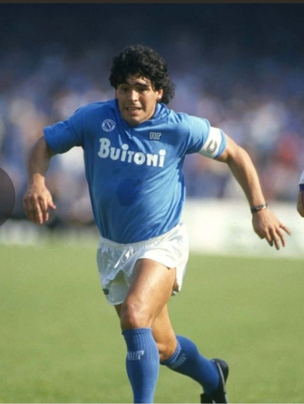 SSC Napoli home jersey #10 Diego Maradona. Sz XL $120 Argentina World Cup
